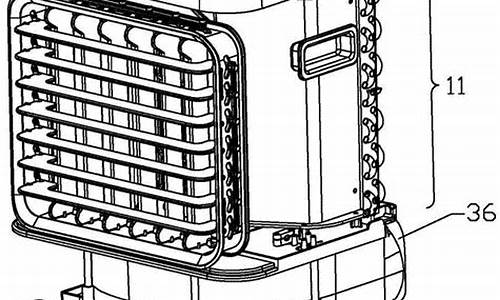 移动空调原理图_移动空调原理图解