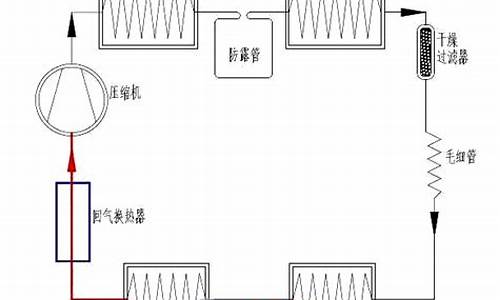 冰箱制冷系统原理_冰箱制冷系统原理图