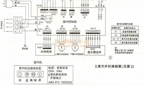 空调电路图接线_空调电路图接线IR的输入和输出